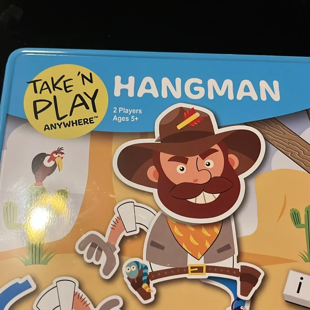 Take 'N Play Hangman Game - Blue